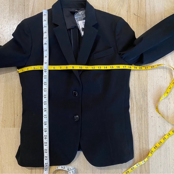 La Perla tailored black silk blend blazer Made in Italy - Picture 10 of 14